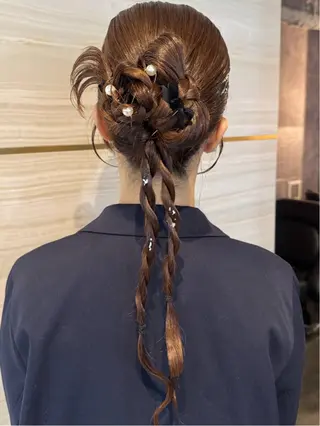 セミロング 島崎 穂乃香のヘアスタイル