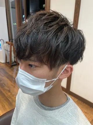 メンズ 林 侑弥のヘアスタイル