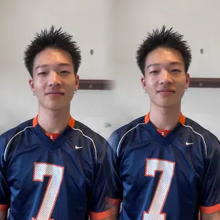 ショート メンズ 🦋レイヤーカット 🌈MEGUのヘアスタイル