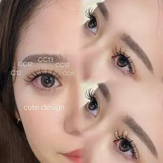 マツエク・マツパ eyelash salon Due by CreBiA所属・Due S / KOJIMAのマツエク・マツパデザイン