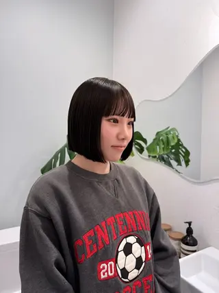 ショート カラー utari所属・🤍amane🤍 ハイトーン/ブリーチのヘアスタイル