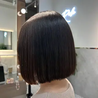 ミディアム カラー ボブ/髪質改善 jionのヘアスタイル