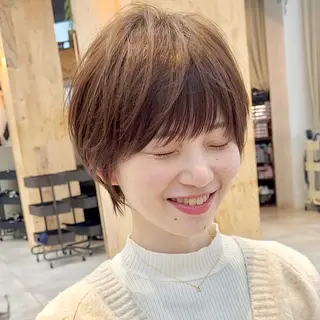 ショート 無料ショートモデル 募集中/ユッティーのヘアスタイル