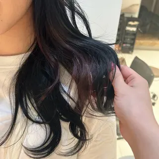 カラー ︎︎🌟韓国艶カラー ︎🌟璃奈 (ﾘﾅ)のヘアスタイル