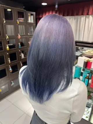 セミロング カラー ᴘʀɪᴢᴇ 🌜 ᴀɴʀɪ 🌜のヘアスタイル