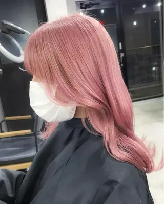 ミディアム カラー 🌈艶ハイトーン🌈 心を込めます🤝涼介のヘアスタイル