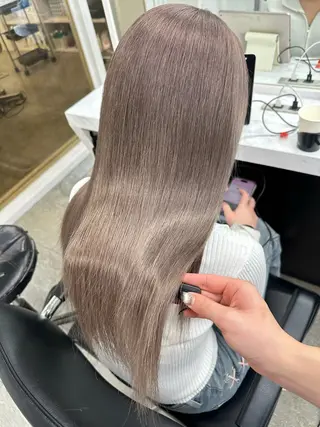 セミロング プルエクステ/カラー ⭐️KIR̋Aのヘアスタイル