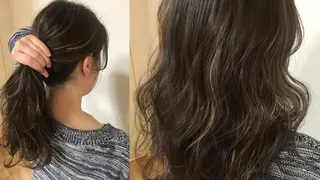 ミディアム anyhow academyのヘアスタイル