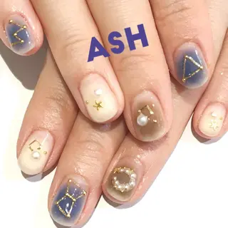 ネイル 🩵NORIKO 上品ネイルが得意🩵のネイルデザイン