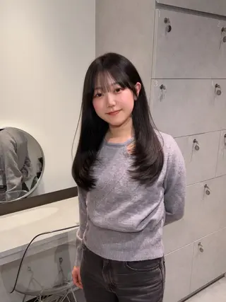 ロング 吉村 駿佑のヘアスタイル