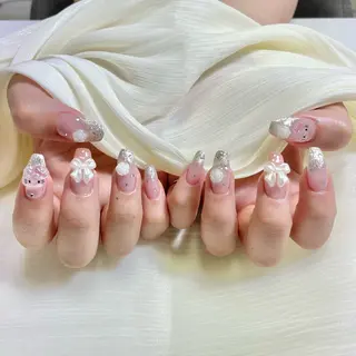 ネイル By moonネイル 🌷ワンホン/韓国風のネイルデザイン