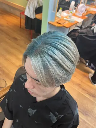 ロング カラー メンズ 🫧艶髪デザイナー 🫧白石航汰のヘアスタイル