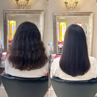 セミロング ✨髪質改善・縮毛矯正 専門美容室マーベルのヘアスタイル