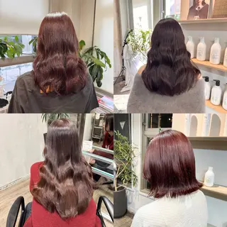 ロング 赤み消し/オリーブ /m a y aのヘアスタイル