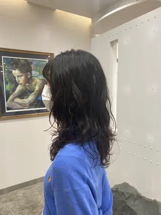 セミロング 韓国レイヤー×モテ髪 /MITSUKI🤍のヘアスタイル