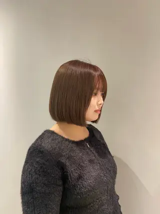 カラー 繋 真帆のヘアスタイル