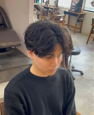 パーマ メンズ mit新宿所属・mit bytree MISAKI🎀のヘアスタイル