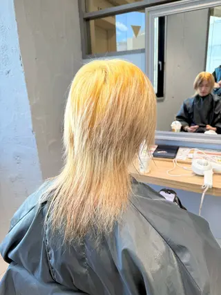 ロング カラー メンズ センターパート/眉毛 メンズカットNEXTのヘアスタイル