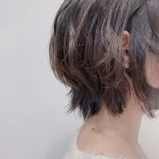 ショート 推しカラー🎨横浜 ブリーチ/ yuaのヘアスタイル