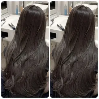 ロング 美髪改善×シールエク ステ/ヨシモトカンジのヘアスタイル