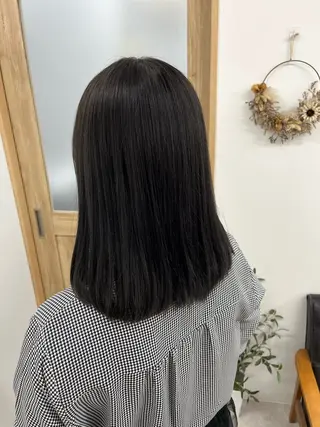 ミディアム カラー 🫧ぷる艶カラー🫧 Yuubi🦩のヘアスタイル