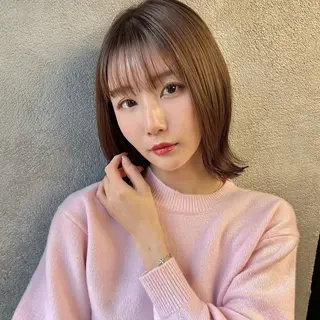 ミディアム 【ボブ、ミディアム、 髪質改善】浅川俊輝のヘアスタイル