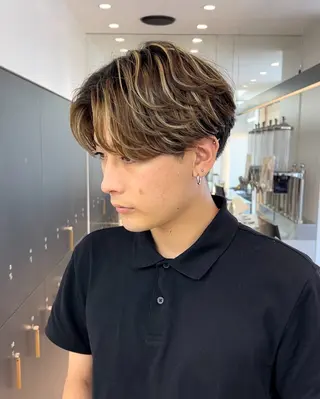 パーマ メンズ 💖ボブ/ショート 似合わせ/美波💖のヘアスタイル