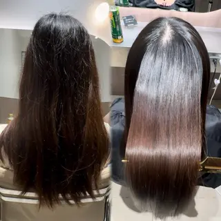 ロング サロウィン銀座RAYⅡ所属・❣️髪質改善/ 美髪矯正/沼座悠人のヘアスタイル