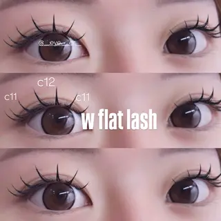 マツエク・マツパ LAUREL川崎店 ERIKO🐰束感♡のマツエク・マツパデザイン