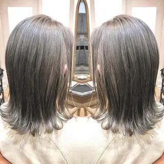 ミディアム 大山 亮　　【髪質改善】のヘアスタイル