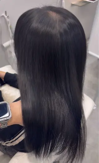 セミロング 艶カラー🌟/髪質改 善/代官山🎀ねねのヘアスタイル