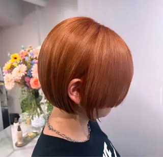 ショート カラー INCE HAIR 明石所属・小西 怜央のヘアスタイル