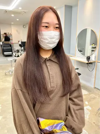 ロング カラー pole所属・【pole】 minaのヘアスタイル