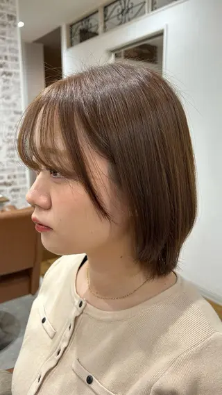 ショート カラー 町田 未希のヘアスタイル