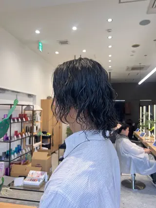 メンズ 髪質改善/ブリーチ ツヤ髪/shiinaのヘアスタイル