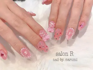 ネイル Re Pearl～コーディネートサロン～ 市駅前店所属・NARUMI HYODOのネイルデザイン