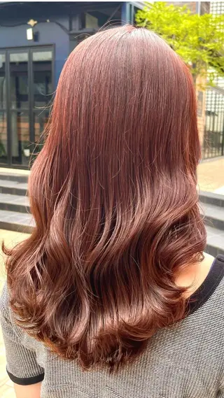 セミロング カラー ヘアアレンジ DX SHARE SALON 原宿店所属・レイヤーカット/ 田中 しょうのヘアスタイル