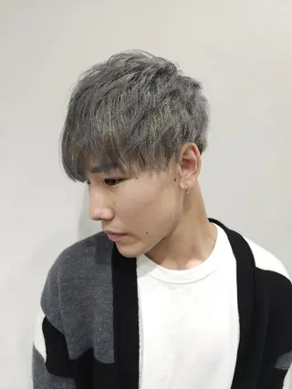 メンズ ショート 成瀬 弘光のヘアスタイル