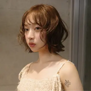 ショート カラー 田中 里奈のヘアスタイル