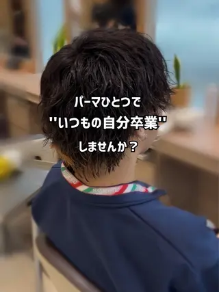 パーマ メンズ 縮毛矯正・ パーマ特化/aoiのヘアスタイル