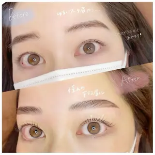 アイブロウ ロレインアイ弘前店所属・TANAKA 🫧のマツエク・マツパデザイン