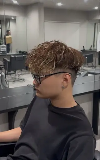 カラー パーマ メンズ B TECH by Zen sly所属・川居大翔 /京都メンズ美容師のヘアスタイル