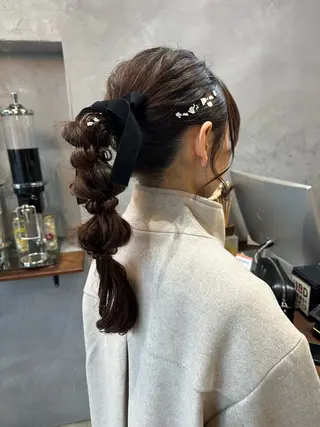 ロング 廣瀬双葉 トップスタイリストのヘアスタイル