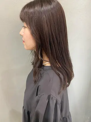 セミロング cote a cote所属・コタ コットのヘアスタイル
