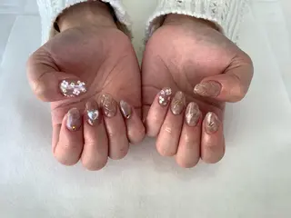 ネイル 💎🐰 saki. m 🐰💎のネイルデザイン