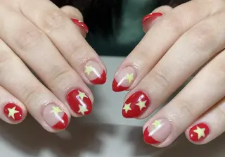 ネイル By moonネイル 🌷ワンホン/韓国風のネイルデザイン