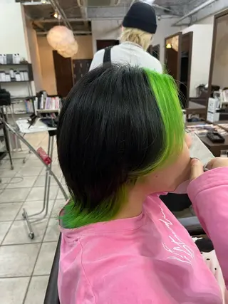 カラー カ レラのヘアスタイル