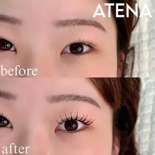 マツエク・マツパ ATENA MINAMIのマツエク・マツパデザイン