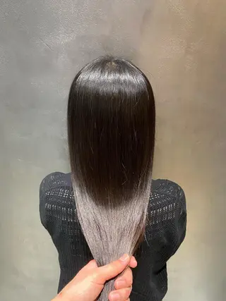 ロング ノンダメージサロン/ 北川瑞樹のヘアスタイル