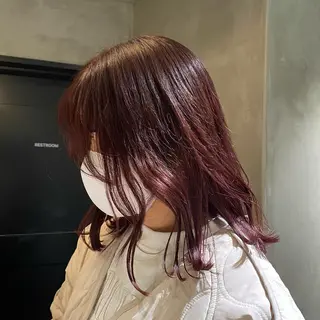 ミディアム カラー デザイン/アレンジ ❤︎イシイレイのヘアスタイル